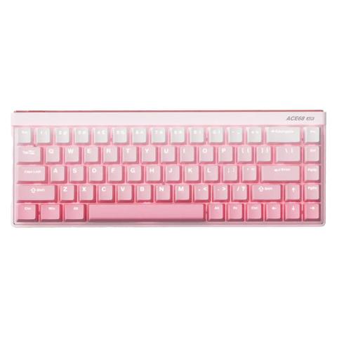 MCHOSE Ace 68 Air Hot-Swappable Hall Effect Magnetic Peach Gaming Keyboard - Kailh Magnetic God Switch