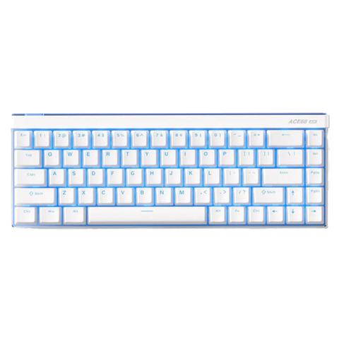 MCHOSE Ace 68 Air Hot-Swappable Hall Effect Magnetic Snow Gaming Keyboard - Mount Tai Magnetic Switch GT