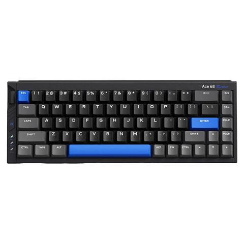 MCHOSE Ace 68 Turbo Hot-Swappable Hall Effect Magnetic Cyber Black Mechanical Keyboard - Mount Tai Magnetic Switch GT