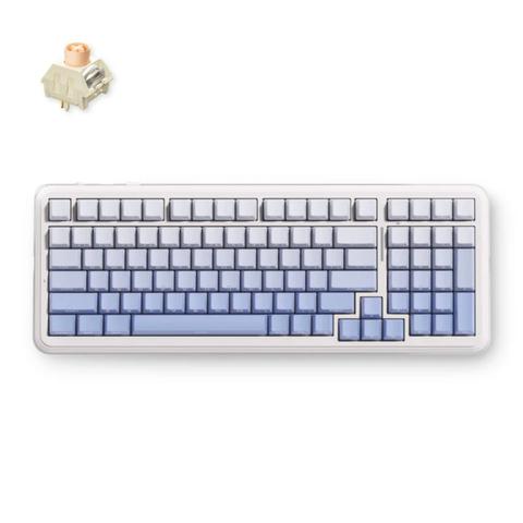 MCHOSE K99 V3 Hot-Swap RGB Wireless Mechanical Keyboard - Glacier Gradient - Icy Creamsicle Switch