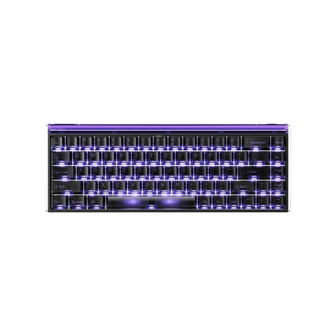 MelGeek MADE68 Ultra V2 Wired Keyboard - Night Purple - Flip King Magnetic Switch