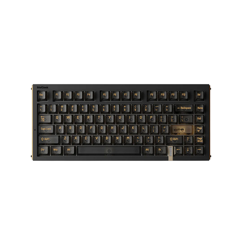 MelGeek REAL81 Magnetic HE Wired Gaming Keyboard - Sulfur-Black - TTC Honey Switch