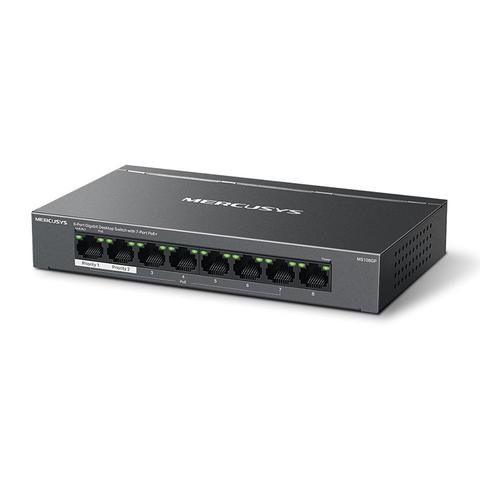 Mercusys MS108GP 8-Port Gigabit Desktop Switch with 7-Port PoE+