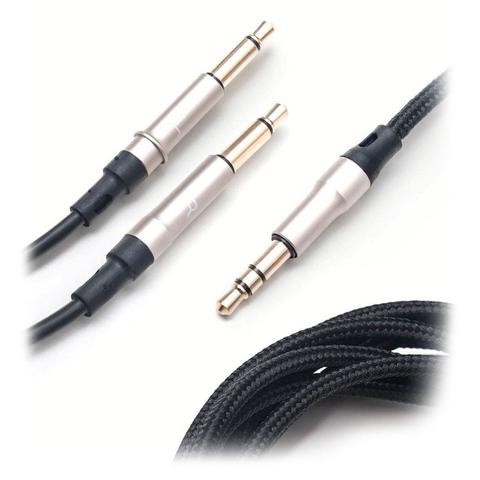 Meze 3m Standard Cable - Black/Silver