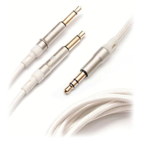 Meze 3m Standard Cable - White/Silver