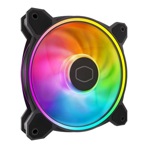 Cooler Master MF120 Halo 2 Dual Loop ARGB 120mm Case Fan - Black