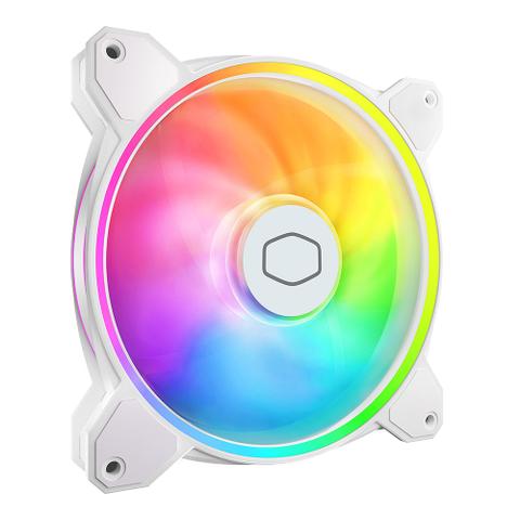 Cooler Master MF140 Halo 2 Dual Loop ARGB 140mm Case Fan - White