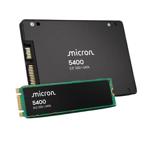 Micron 5400 PRO 480GB 2.5" SATA 6Gb/s Enterprise SSD - MTFDDAK480TGA-1BC1ZABYYR