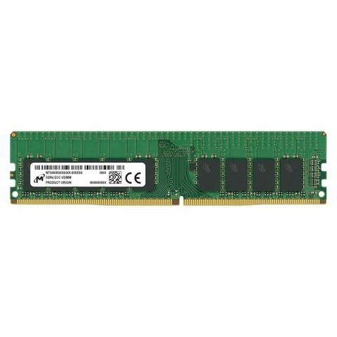 Micron 32GB DDR4 3200Mhz 2Rx8 CL22 UDIMM ECC Server Memory