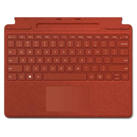 Microsoft Surface Pro Signature Keyboard Poppy Red with Slim Pen 2 - 8X6-00035