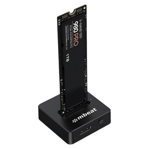 mbeat H5 USB-C/A 10Gbps M.2 NVMe & SATA SSD Mini Dock