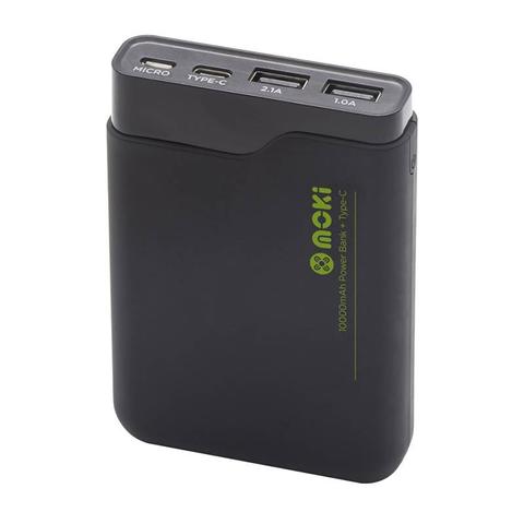 Moki PowerBank + 10000mAh (USB-C + USB)