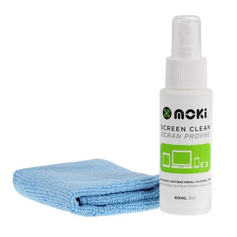 Moki Clean Screen 60ml Spray with Cloth