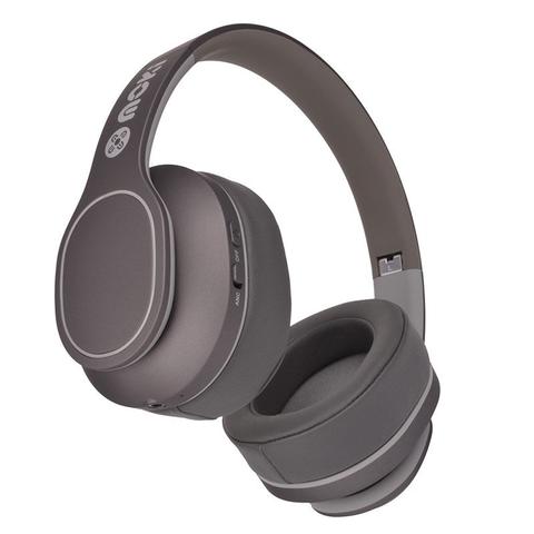 Moki Navigator ANC Volume Limited Bluetooth Headphones - Grey