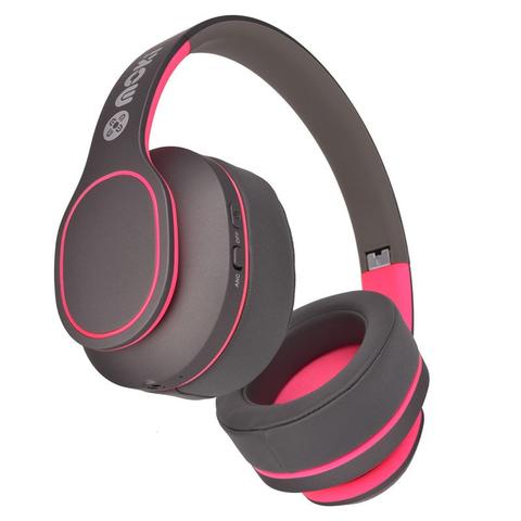 Moki Navigator ANC Volume Limited Bluetooth Headphones - Pink