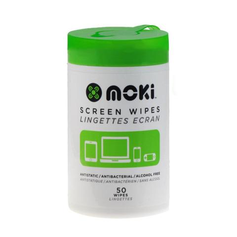 Moki Screen Clean Disposable Wipes - 50 Wipes