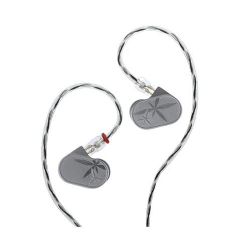 MOONDROP LAN II POP Dynamic Wired IEM In-Ear Monitor Headphones (Silver)