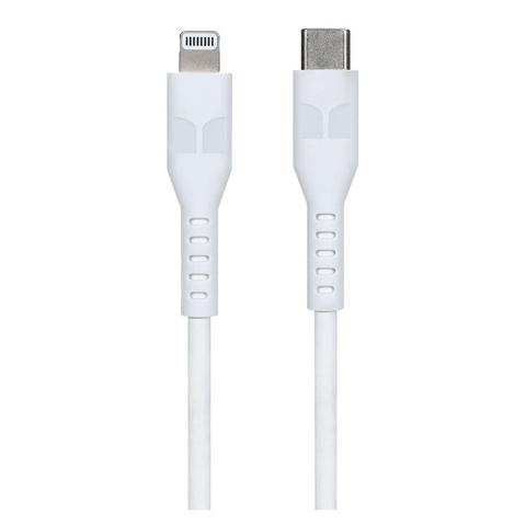 Monster 1.2m Lightning to USB-C TPE Cable - White