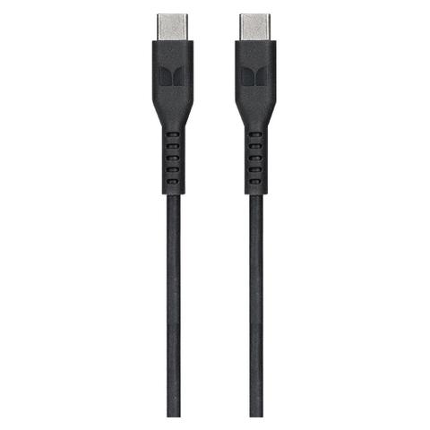 Monster 1.2m USB-C to USB-C TPE Cable - Black
