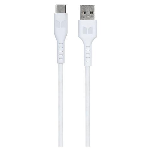 Monster 1.2m USB-C to USB-A TPE Cable - White