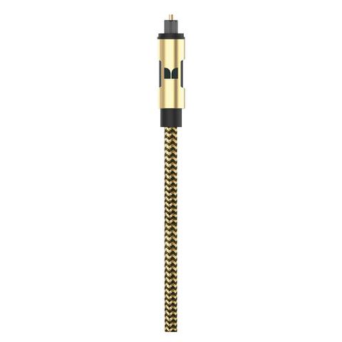 Monster 1.5m Gold Digital Fibre Optical Audio Cable