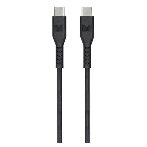 Monster 2m USB-C to USB-C TPE Cable - Black