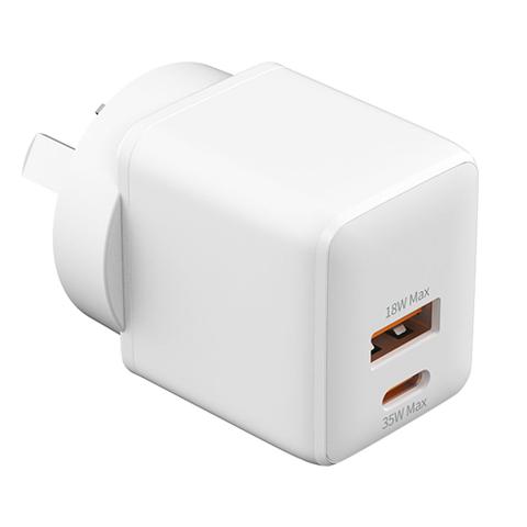 Monster Extreme GaN 35W Dual USB Fast Wall Charger