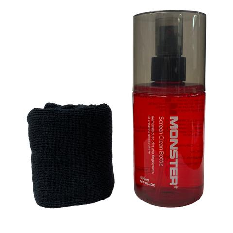 Monster Screen Clean Kit with Cloth - 200ml
