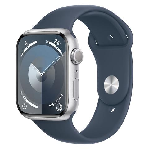 Apple Watch Series 9 45mm Silver Aluminium Case GPS (S/M)