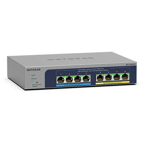Netgear MS108EU 8-Port Multi-Gigabit 2.5G Ultra60 PoE++ Ethernet Plus Switch