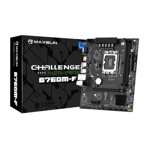MAXSUN MS-Challenger B760M-F WIFI-D4 LGA 1700 Micro-ATX Motherboard