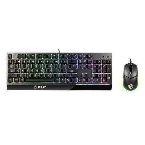 MSI Vigor GK30 Gaming Keyboard and Clutch GM11 Gaming Mouse Combo