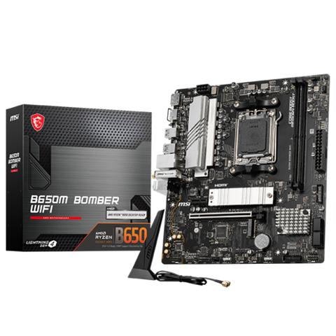 MSI B650M BOMBER WIFI DDR5 AM5 Micro-ATX Motherboard