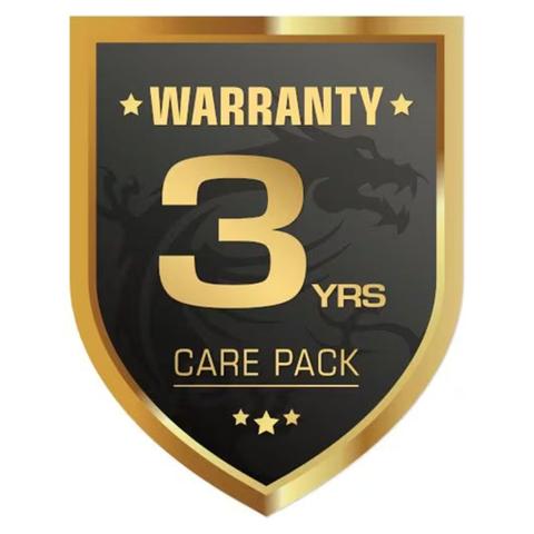 MSI Care Pack Bundle (2YR RTV Warranty Extension + 3YR Onsite Service) for High-End Devices
