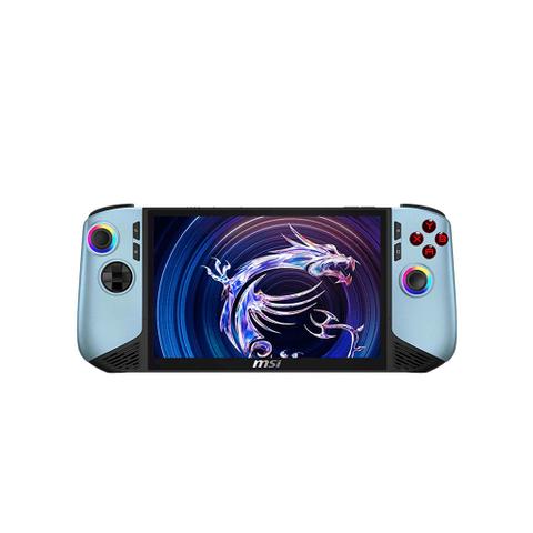 MSI Claw 8 AI+ A2VM Gaming Handheld Console - Ultra 7 258V 32GB 1TB W11H - Glacier Blue Edition