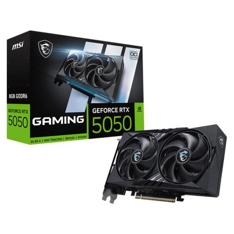 MSI GeForce RTX 5050 GAMING OC 8GB Video Card