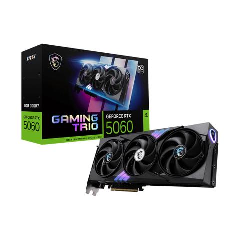 MSI GeForce RTX 5060 GAMING TRIO OC 8GB Video Card