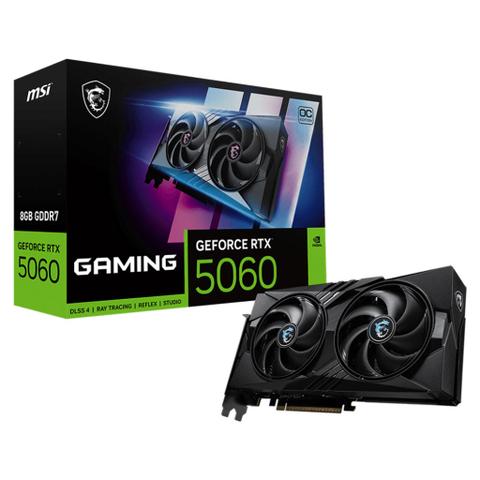 MSI GeForce RTX 5060 GAMING OC 8GB Video Card
