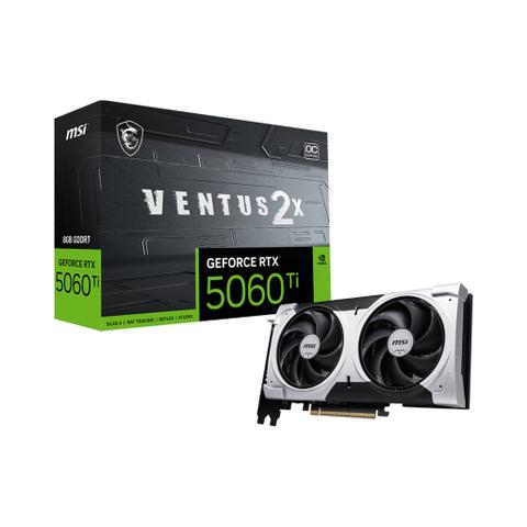 MSI GeForce RTX 5060 Ti VENTUS 2X OC PLUS 8GB GDDR7 Video Card