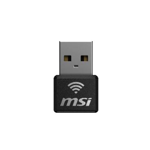 MSI GUAX18N AX1800 Nano Dual-Band Wi-Fi 6 USB Adapter