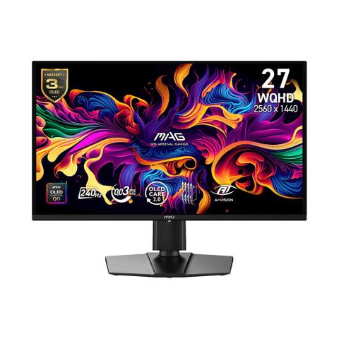 MSI MAG 274QP QD-OLED X24 27" QHD 240Hz 0.03ms Gaming Monitor