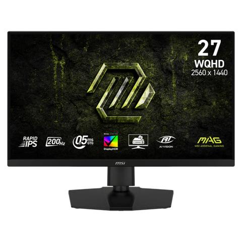 MSI MAG 274QPF E20 27" 200Hz WQHD 0.5ms HDR400 Adaptive Sync Rapid IPS Gaming Monitor - Black