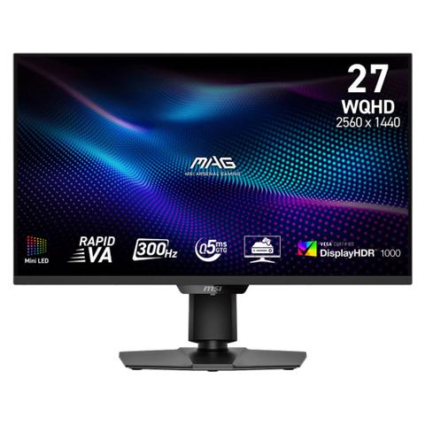 MSI MAG 274QPF X30MV 27" 300Hz WQHD HDR1000 Adaptive Sync Rapid VA with Mini-LED Gaming Monitor