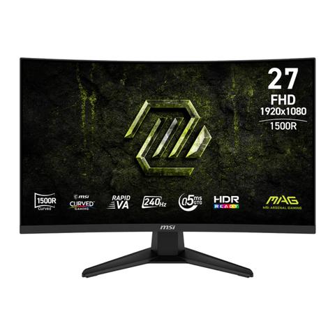 MSI MAG 275CF X24 27" 240Hz FHD 0.5ms Rapid VA Curved Gaming Monitor