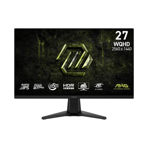 MSI MAG 275QF E20 27" WQHD 200Hz Rapid IPS 0.5ms Gaming Monitor