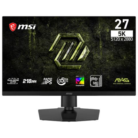 MSI MAG 271KPD7 27" Dual Mode 5K 75Hz / WQHD 300Hz 0.5ms HDR G-SYNC Rapid IPS Gaming Monitor