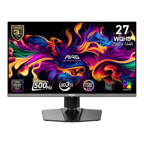 MSI MAG 272QP QD-OLED X50 26.5" 500Hz QHD Gaming Monitor