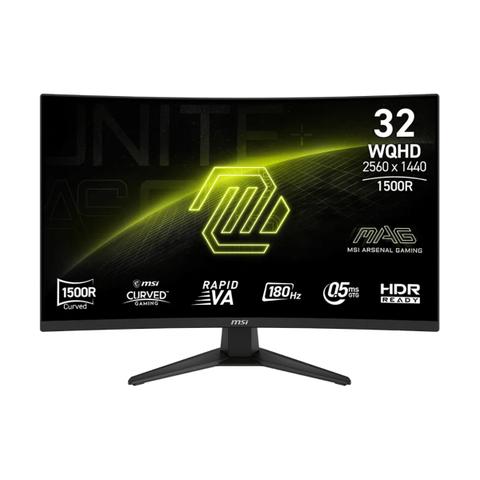 MSI MAG 321CQF E18 32" QHD 180Hz 0.5ms VA Curved Gaming Monitor