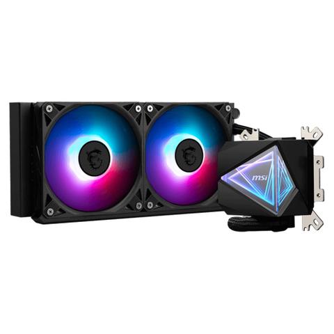 MSI MAG CORELIQUID I240 240mm ARGB AIO Liquid CPU Cooler - Black