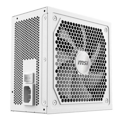 MSI MAG A1000GL 1000W 80+ Gold PCIe 5.0 Fully Modular Power Supply - White